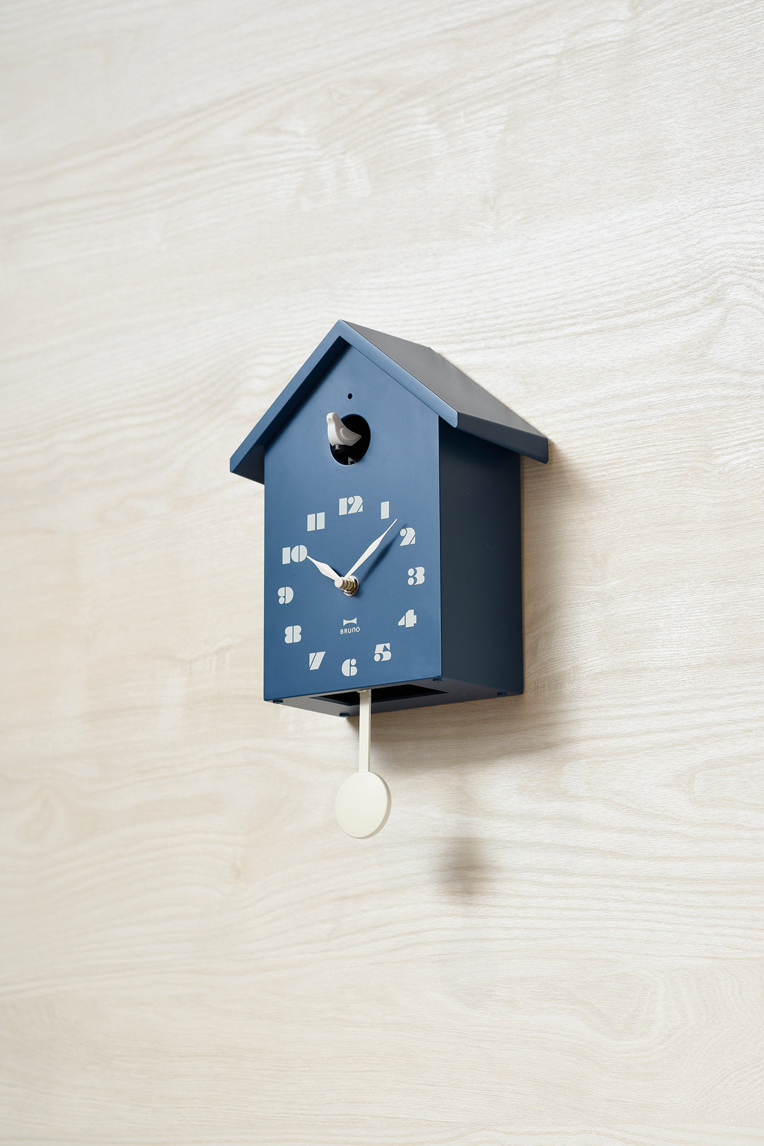 BRUNO Bird House Clock - Navy BCW047-NV