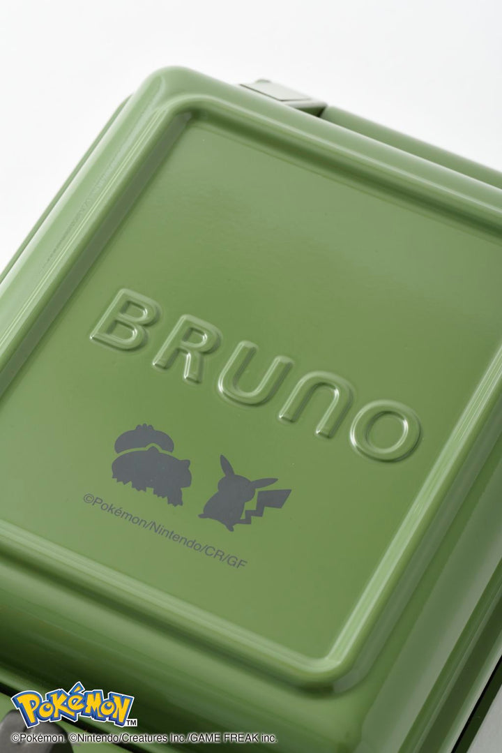 BRUNO Pokémon Single Sandwich Maker - Green BOE131-GR (Pre-order 10 Nov 2024)