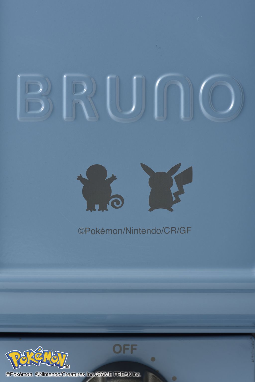 BRUNO Pokémon Single Sandwich Maker - Blue BOE131-BL (Pre-order 10 Nov 2024)