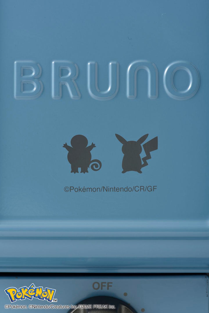 BRUNO Pokémon Single Sandwich Maker - Blue BOE131-BL (Pre-order 10 Nov 2024)