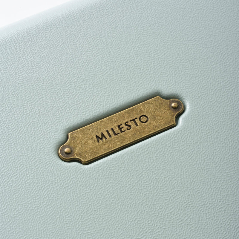 MILESTO UTILITY 小巧經典行李箱 37L - 粉綠色 MLS557-PGR