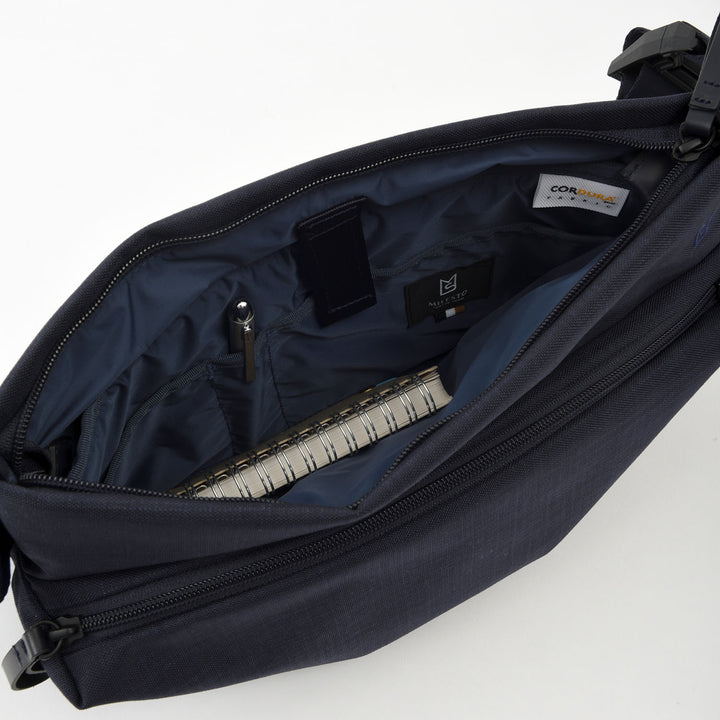MILESTO STLAKT Shoulder Bag (S ) - Black MLS571-HBK