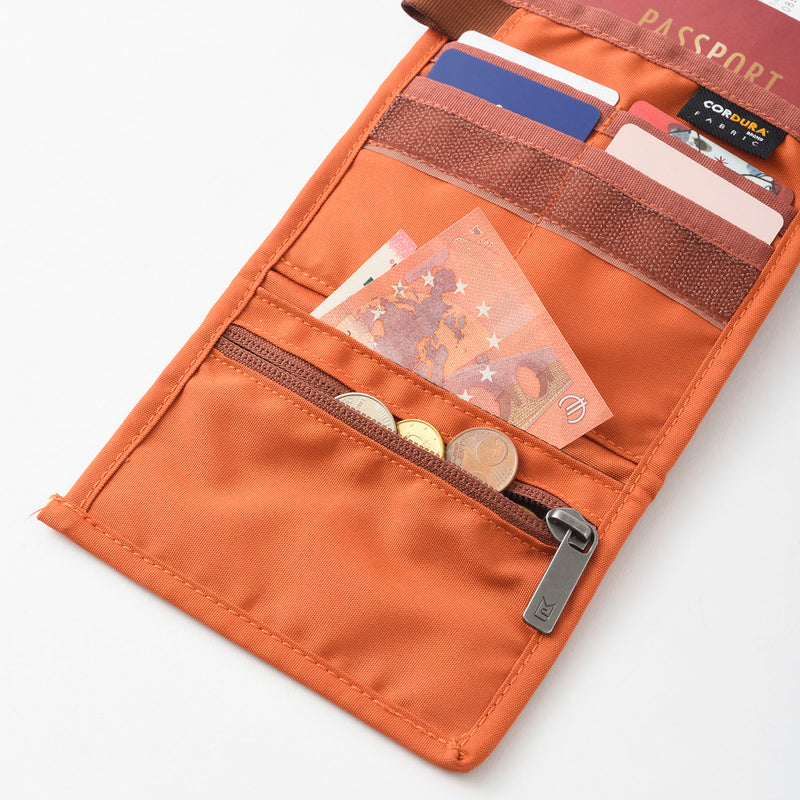 MILESTO UTILITY 輕便旅行證件袋 - 米色 MLS617-GRG