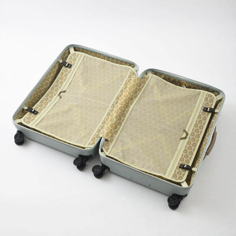 MILESTO UTILITY Classy Designed Luggage 75L - Pale Green MLS657-PGR