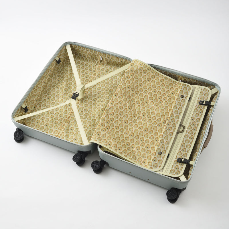 MILESTO UTILITY Classy Designed Luggage 75L - Sand Beige MLS657-SBE