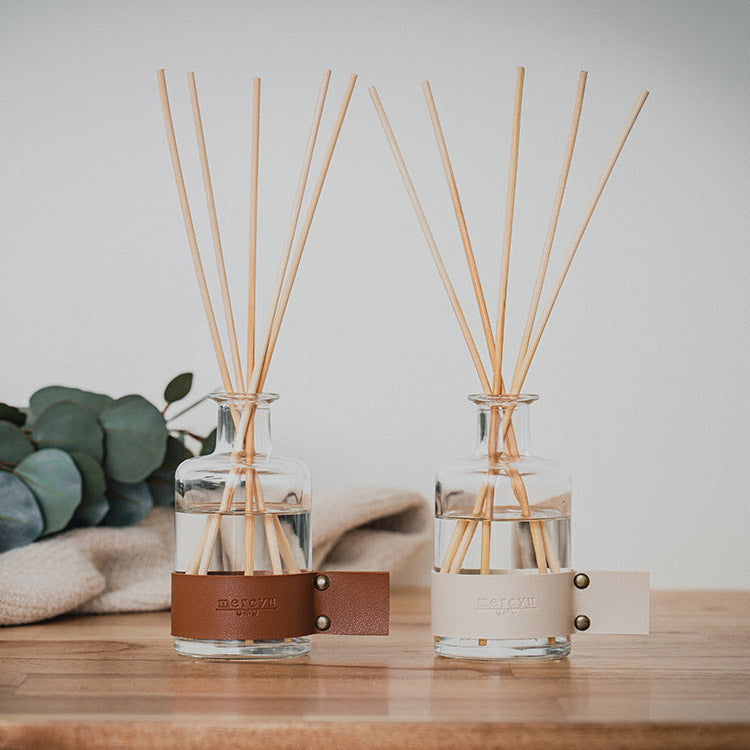 mercyu Leather Reed Diffuser 180ml｜LO-MRU-124