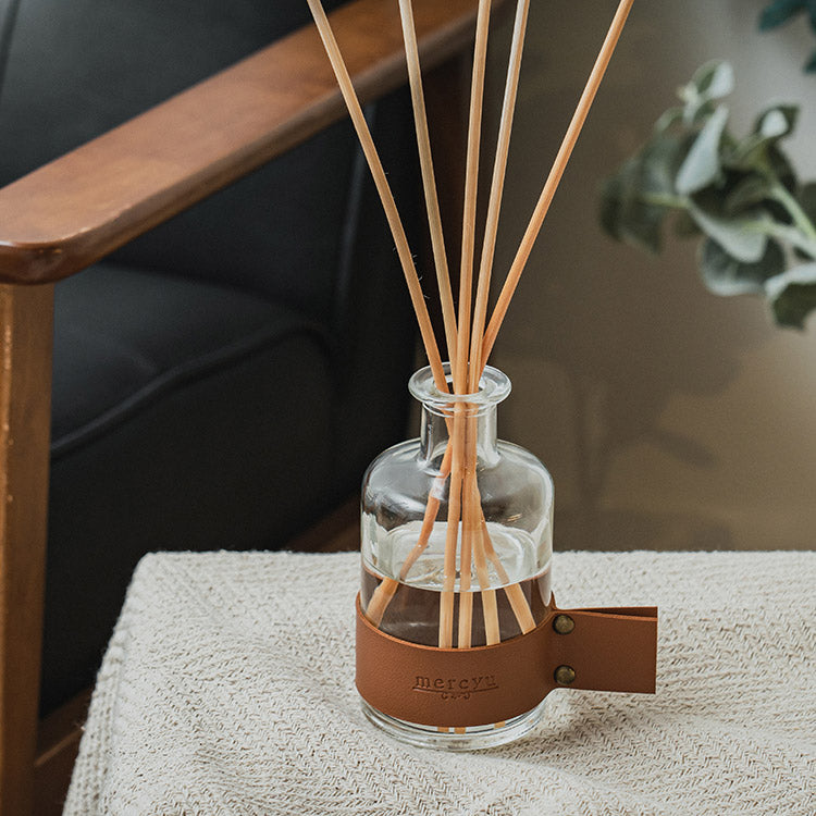 mercyu Leather Reed Diffuser 180ml｜LO-MRU-124