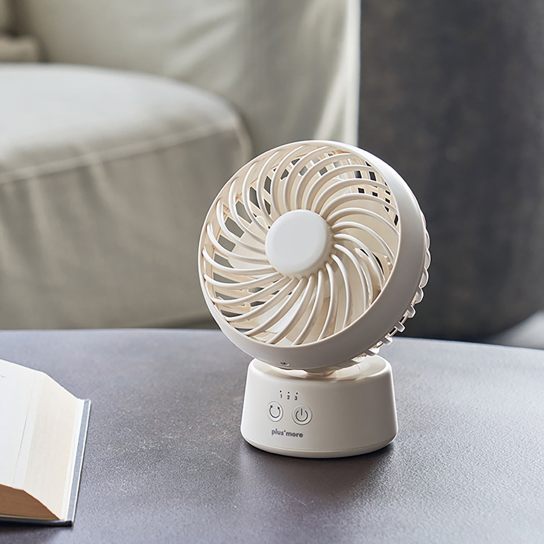 Round Fans Desk Life on Products Round Mini Desk Fan with Swing | LO-PBAF005 – Ace ...