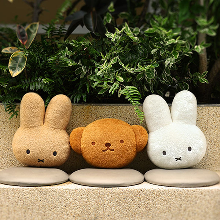 miffy boris big head pillow 38cm | MIF37013