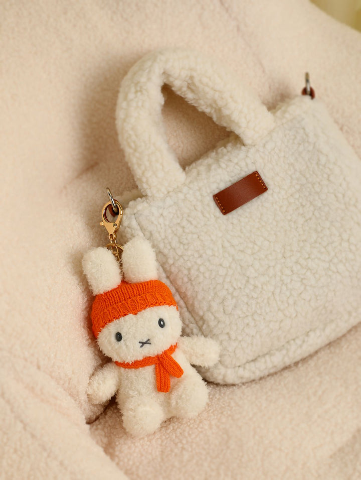 miffy plush keychain (cold cap) - Orange MIF37357