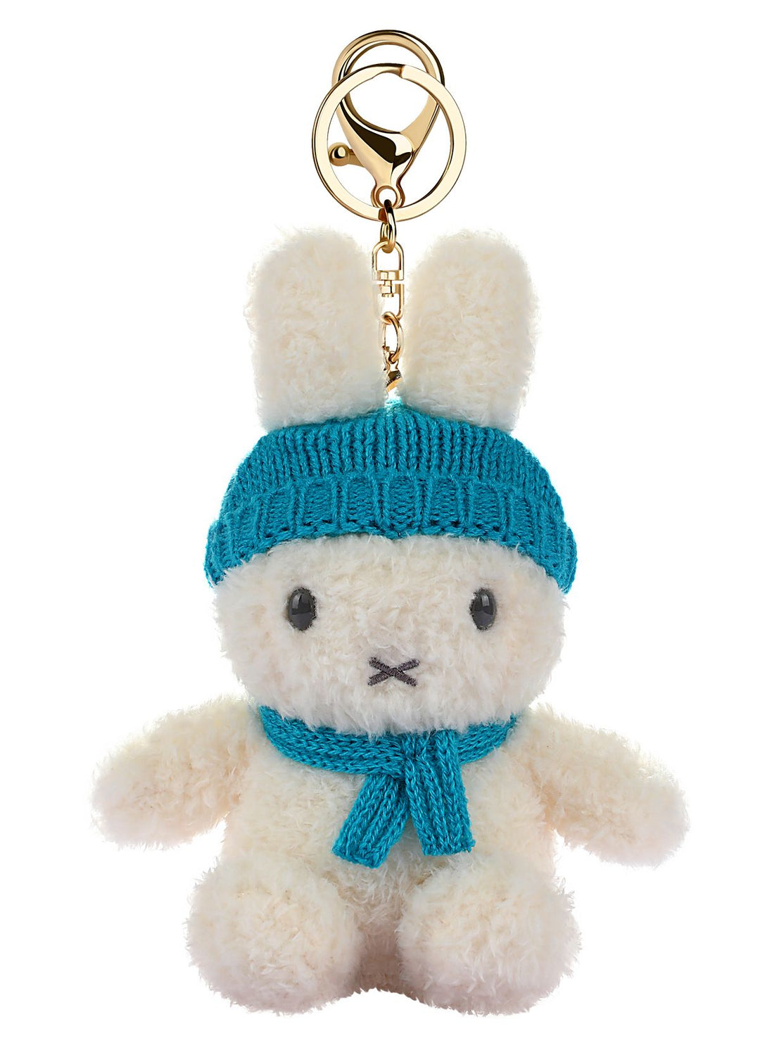 miffy 毛絨鎖匙扣 (冷帽) - 藍色 MIF37365