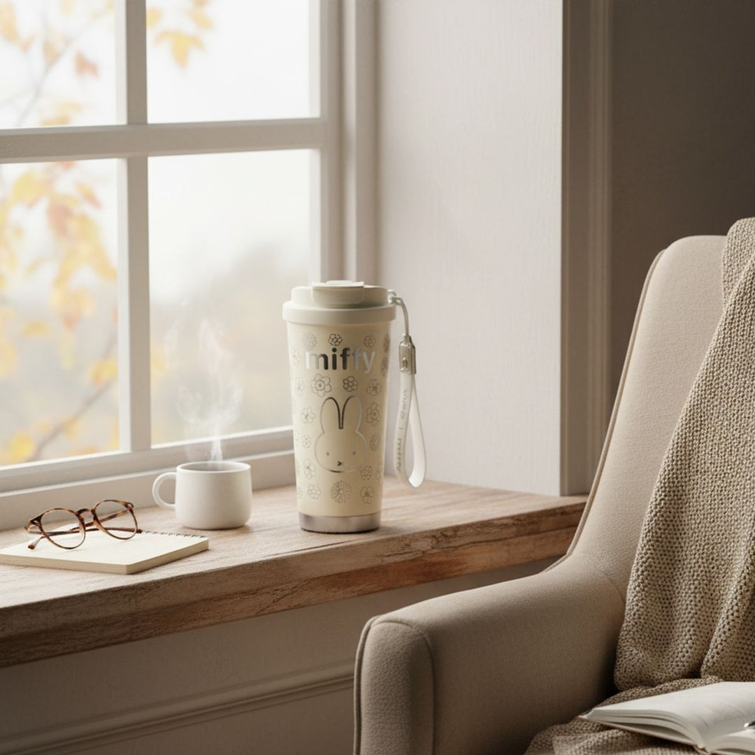 VIPO Miffy 保溫咖啡杯 580ml | MIF37514/37515