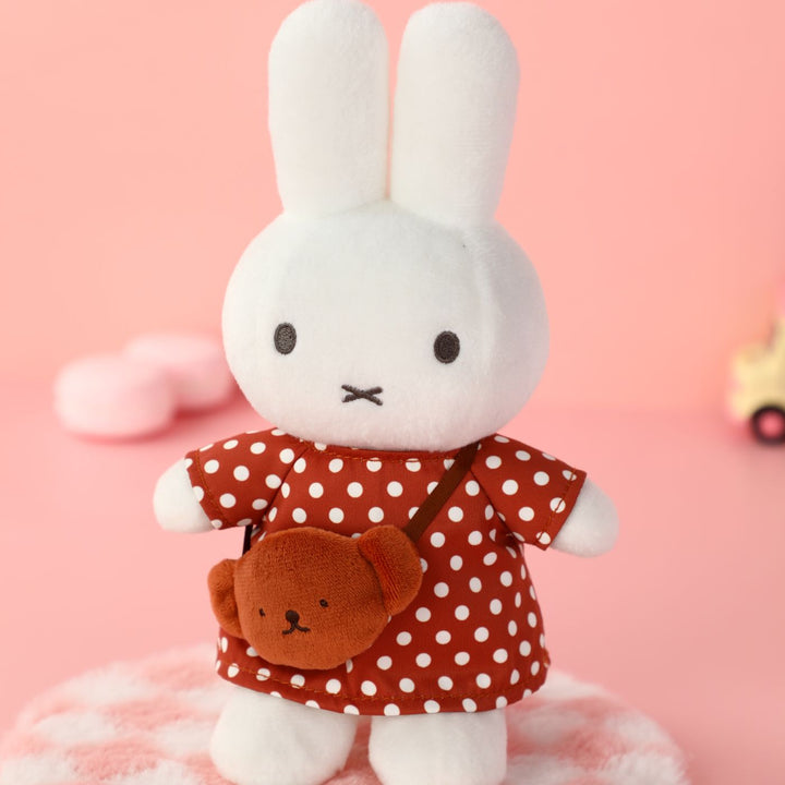 VIPO Miffy 波點連身裙毛公仔 | MIF37559