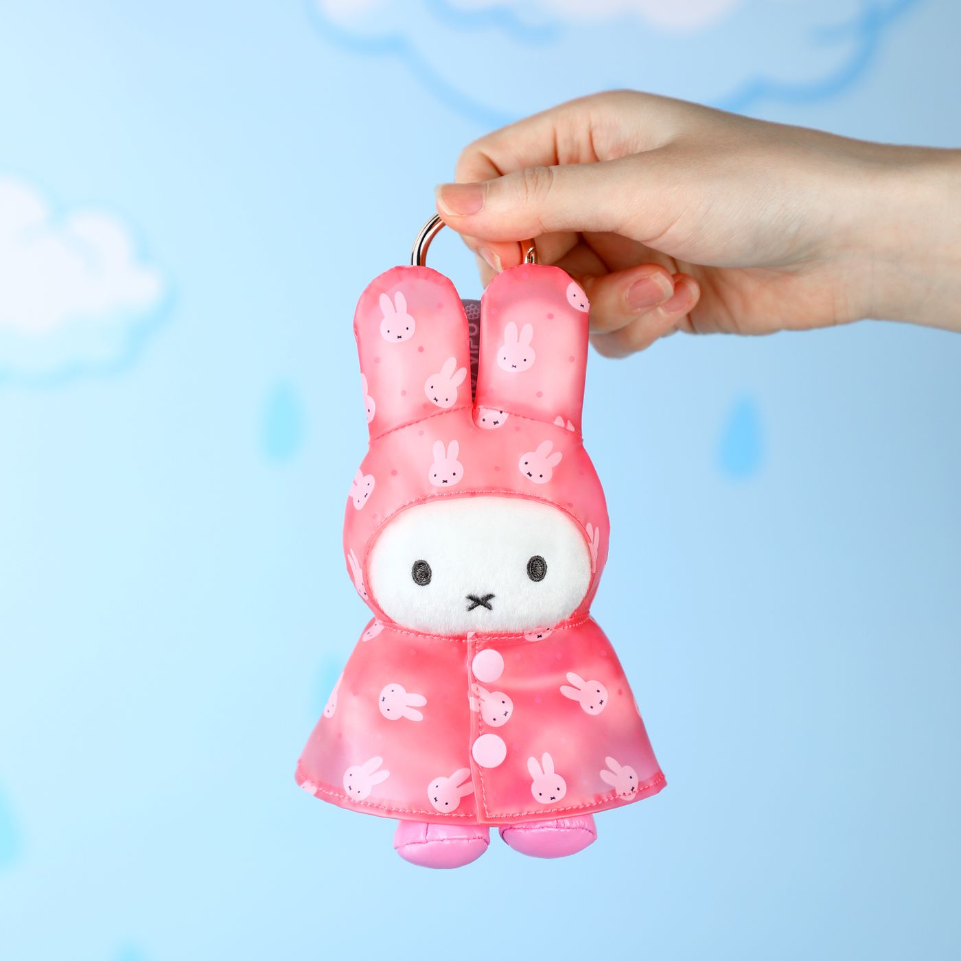 VIPO Miffy 彩色雨衣鑰匙扣盲盒 | MIF37655
