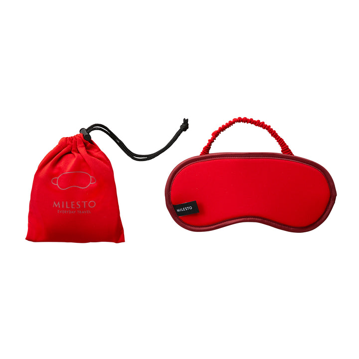 MILESTO UTILITY Washable Eye Mask - Red MLS606-RD