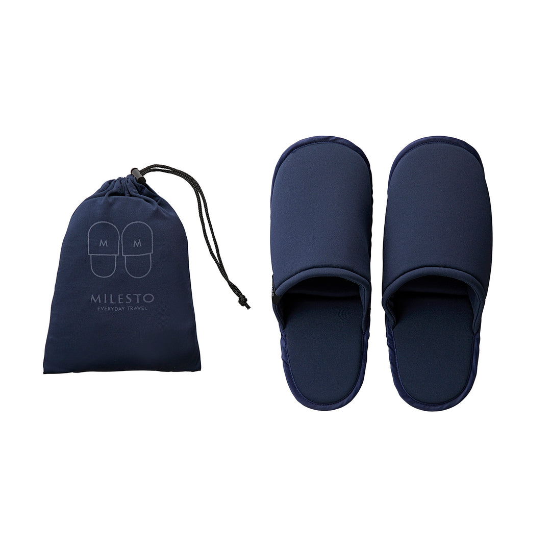 MILESTO UTILITY Washable Mobile Slippers M - Navy MLS607-NV