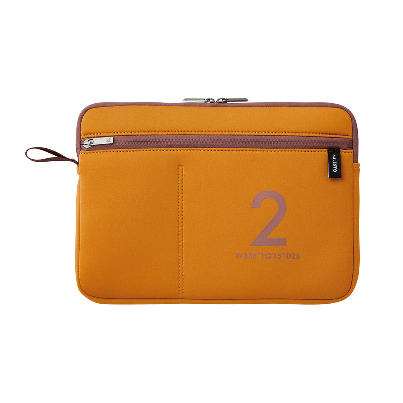 MILESTO UTILITY Laptop Case 13" - Dark Orange MLS816-DOR