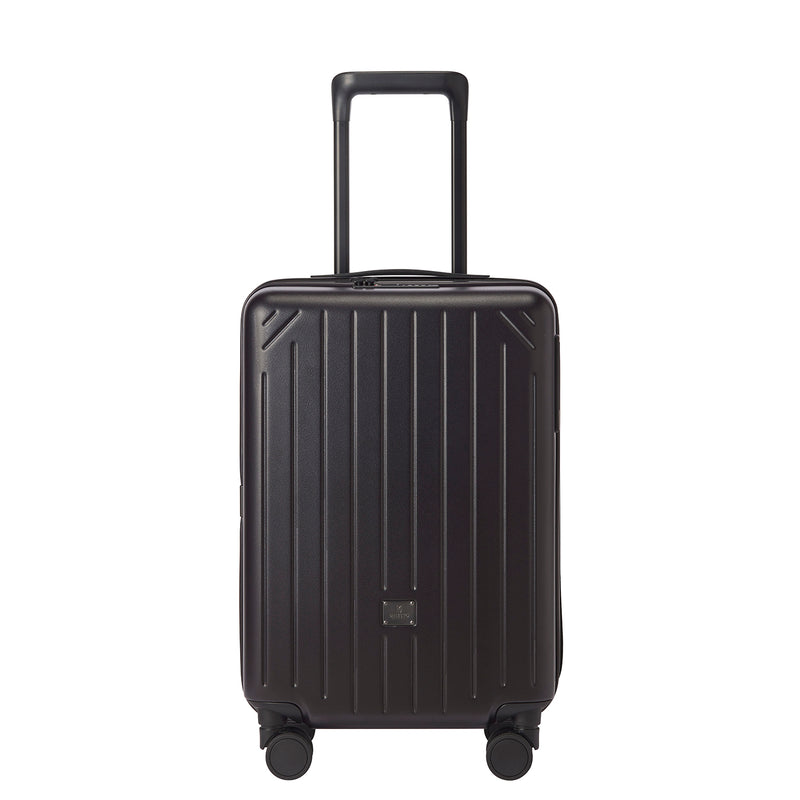 MILESTO UTILITY Expandable Cabin Size Luggage 36L - Black MLS865-BKB