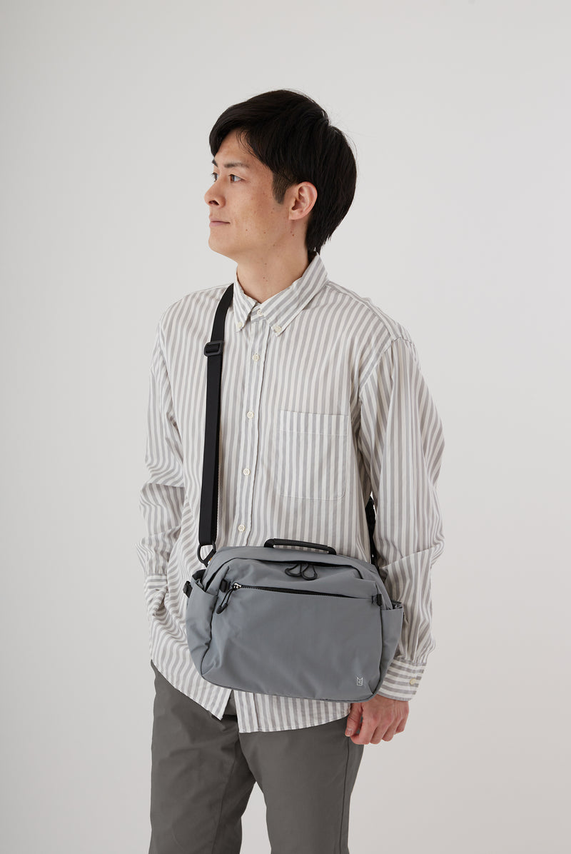 MILESTO TROT Shoulder Bag - Gray MLS879-GY