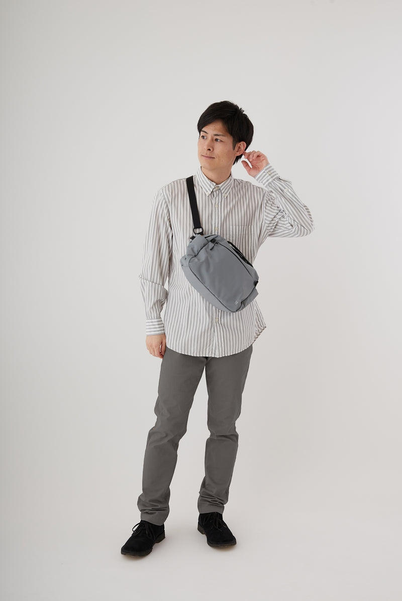 MILESTO TROT Shoulder Bag - Gray MLS879-GY