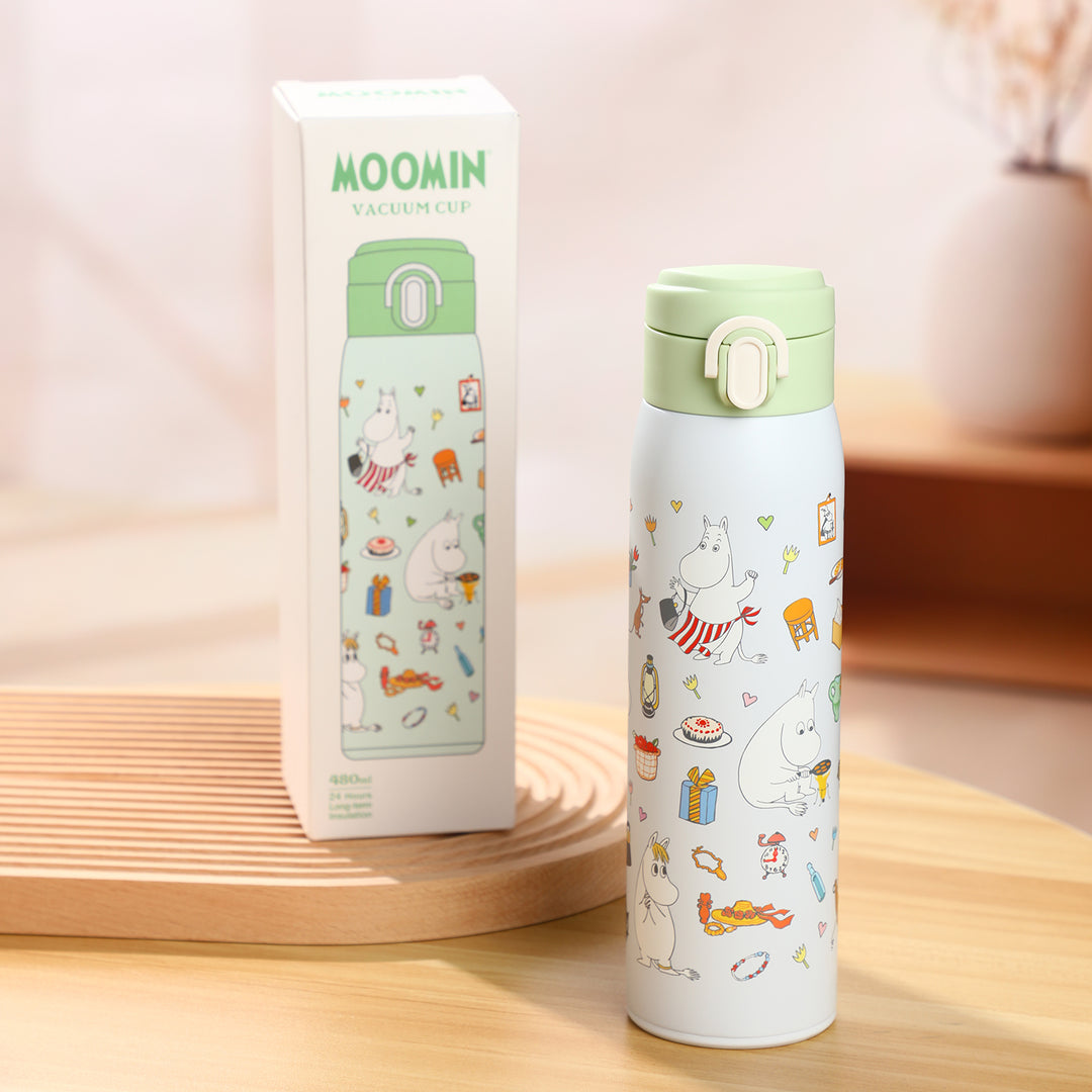 VIPO Moomin Thermal Bottle - Family 480ml｜MM37430