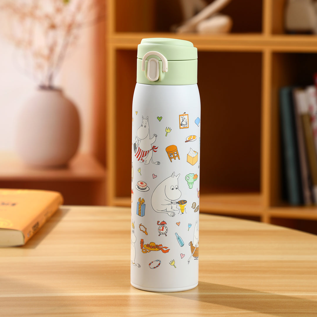 VIPO Moomin Thermal Bottle - Family 480ml｜MM37430