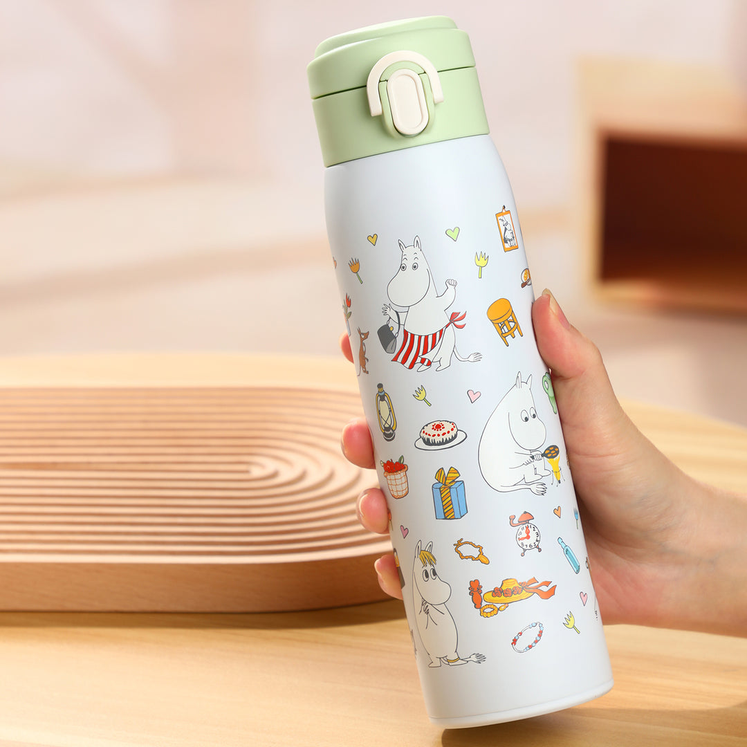 VIPO Moomin Thermal Bottle - Family 480ml｜MM37430