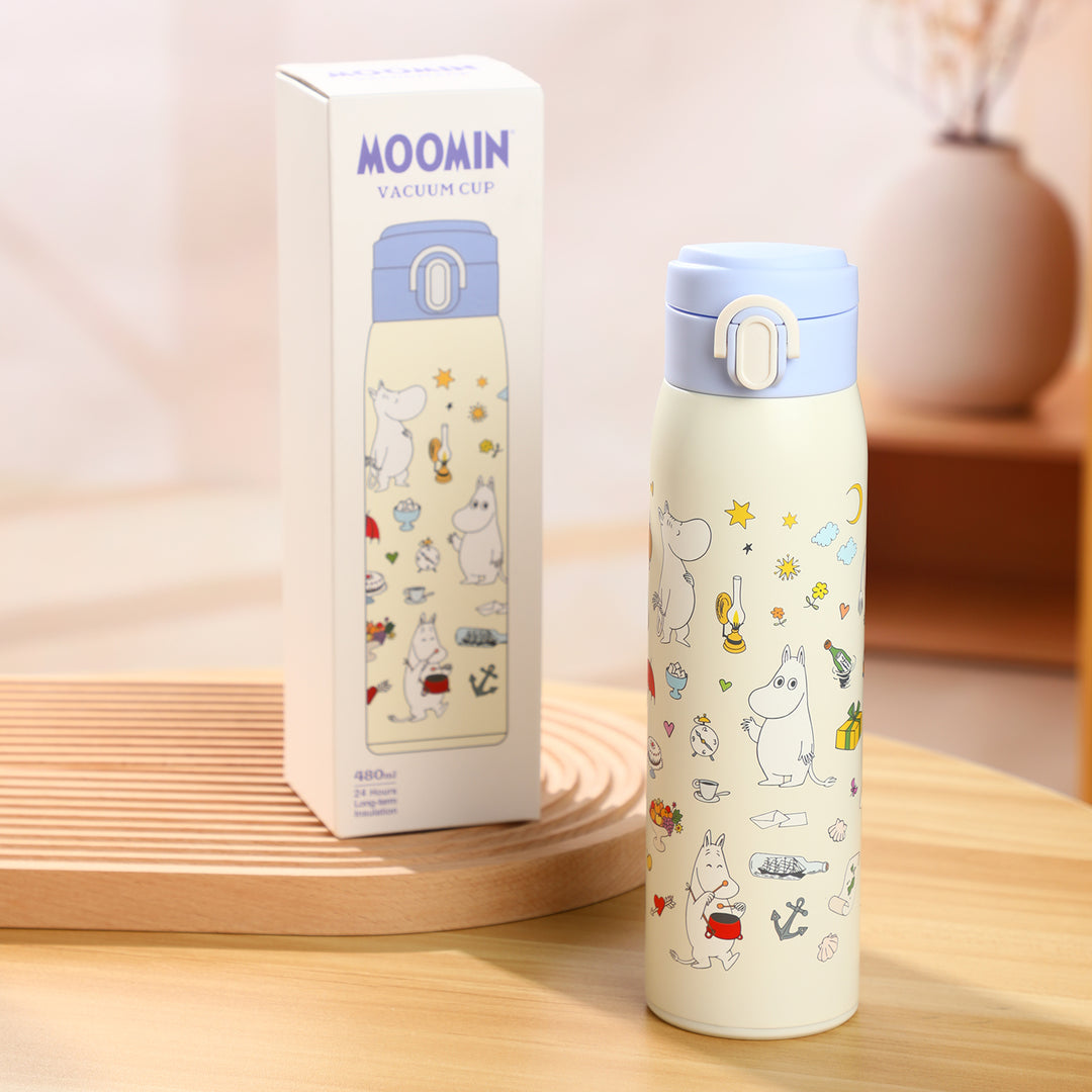 VIPO Moomin Thermal Bottle - Happy Time 480ml｜MM37431