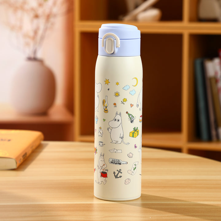 VIPO Moomin Thermal Bottle - Happy Time 480ml｜MM37431