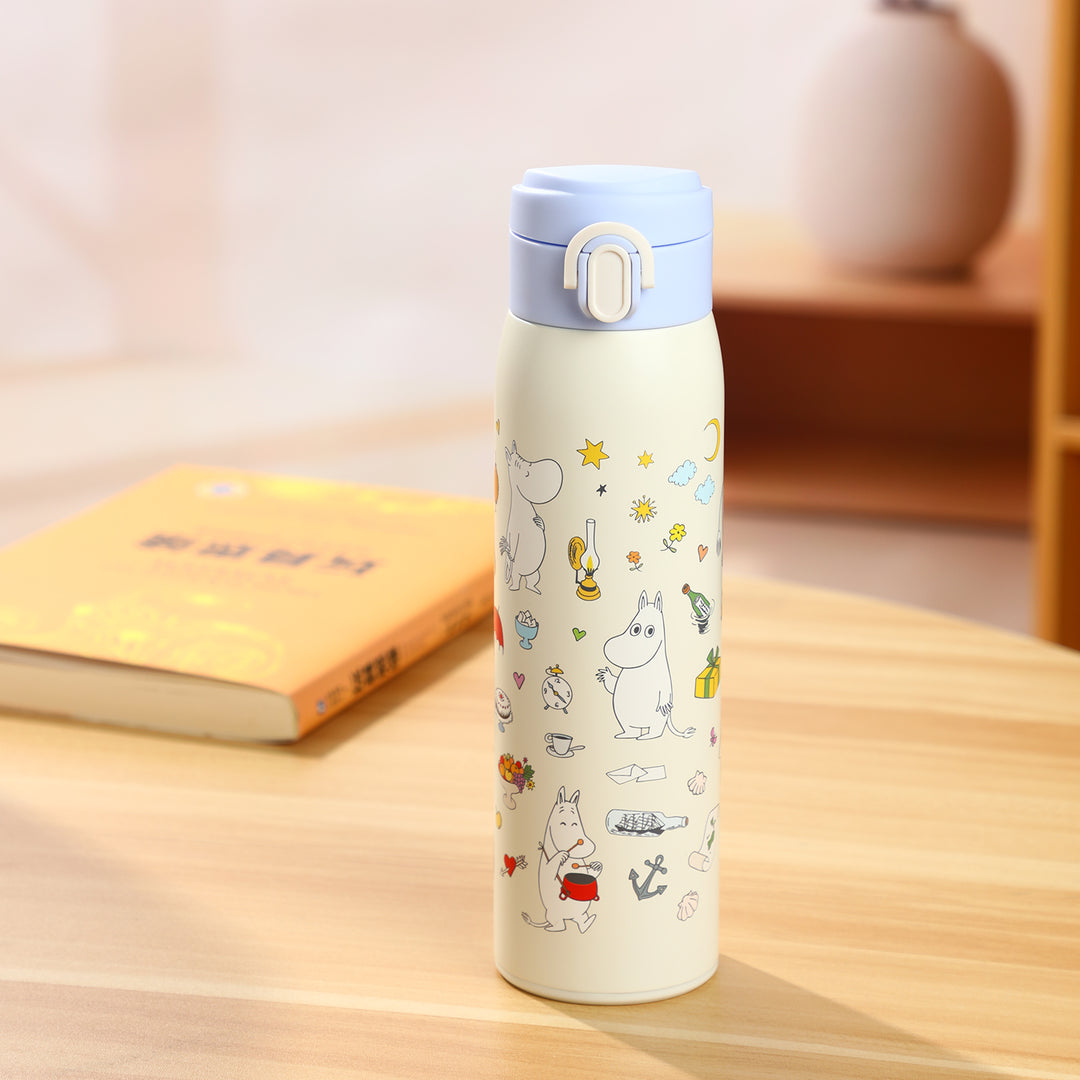 VIPO Moomin Thermal Bottle - Happy Time 480ml｜MM37431