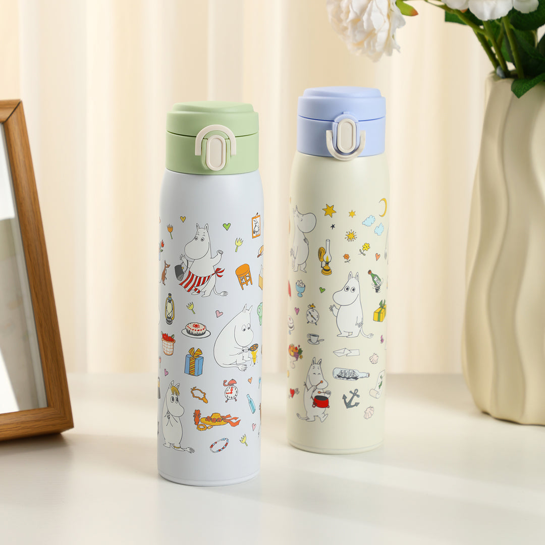 VIPO Moomin Thermal Bottle - Happy Time 480ml｜MM37431