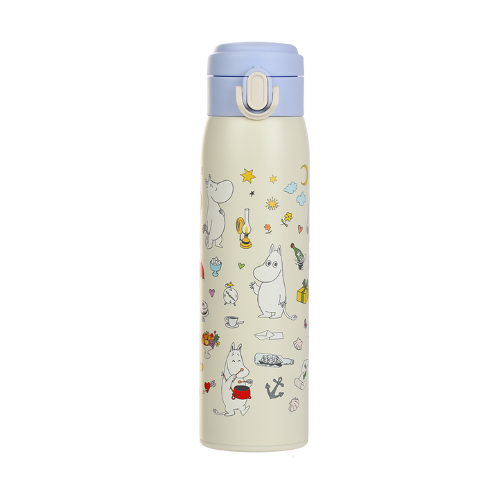 VIPO Moomin Thermal Bottle - Happy Time 480ml｜MM37431