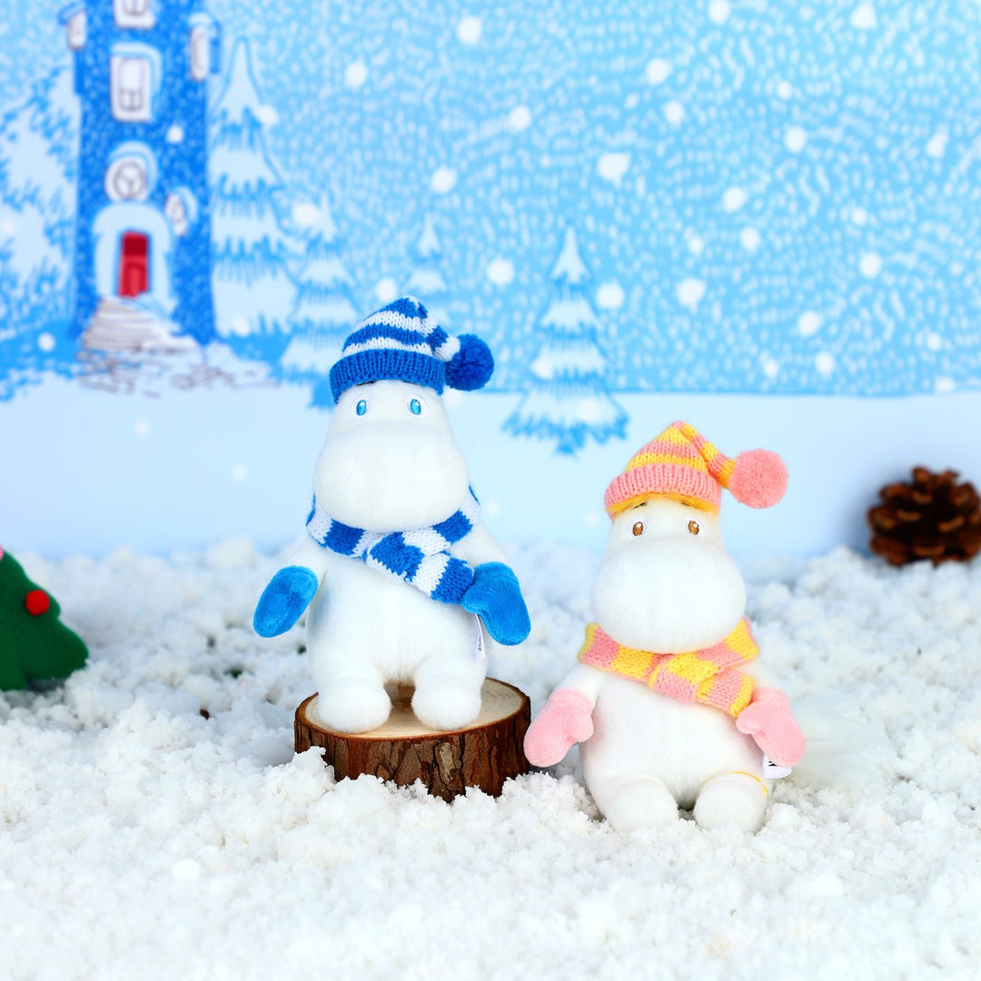 VIPO Moomin 冬季毛絨鑰匙扣盲盒 | MM37666