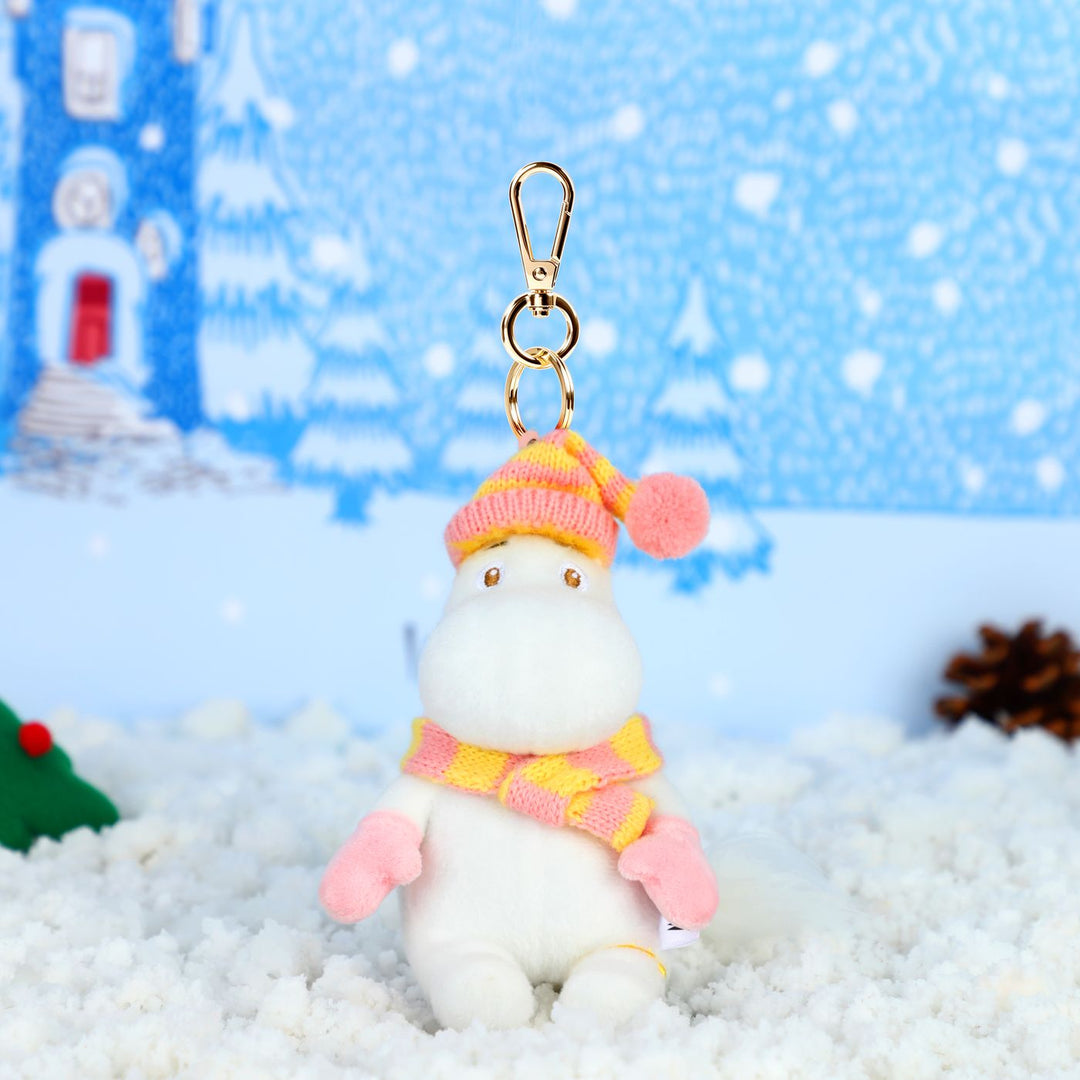 VIPO Moomin 冬季毛絨鑰匙扣盲盒 | MM37666