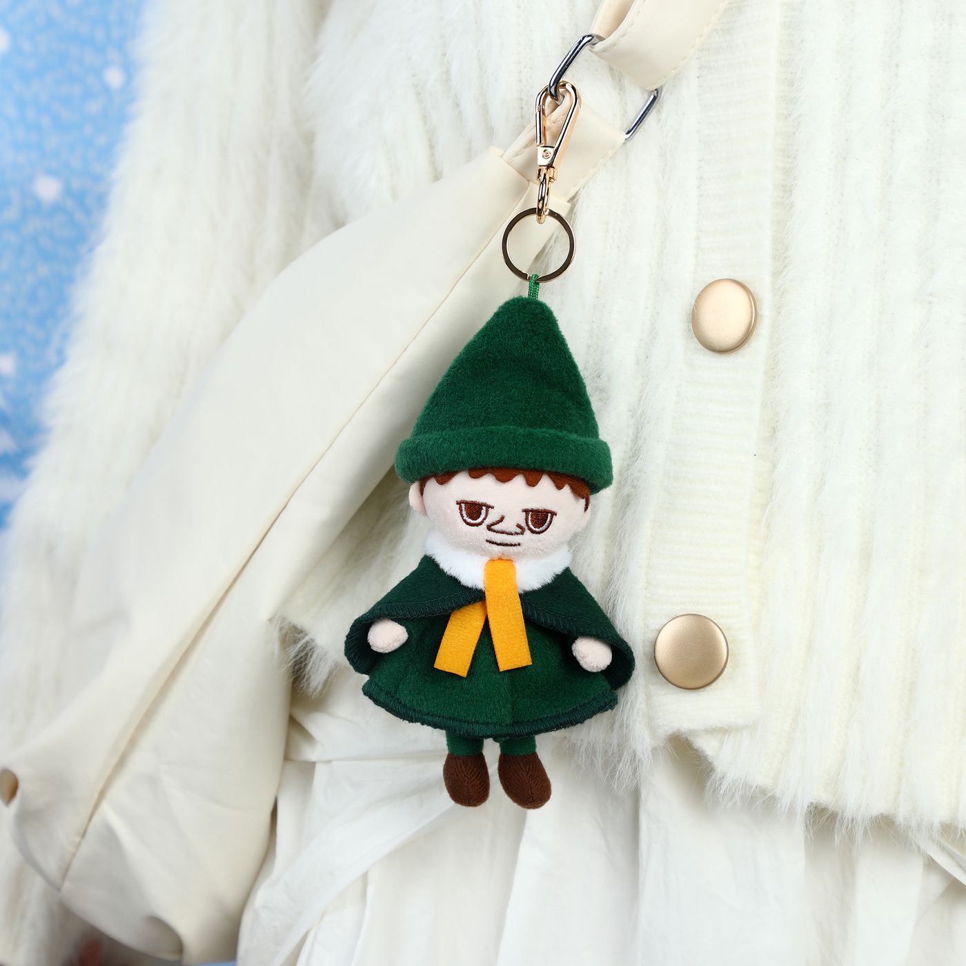 VIPO Moomin 冬季毛絨鑰匙扣盲盒 | MM37666