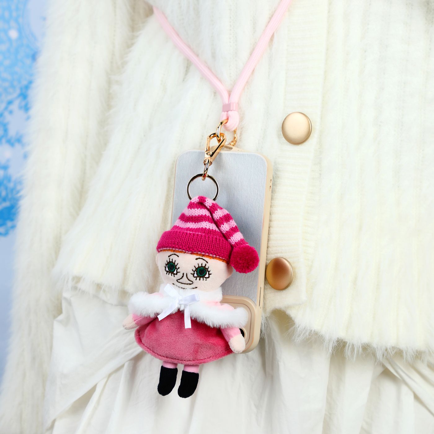 VIPO Moomin 冬季毛絨鑰匙扣盲盒 | MM37666
