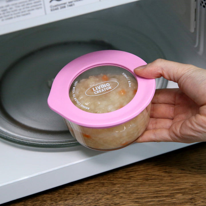 Living Creator Round Lock 圓形密實玻璃盒 2 件套裝 | RLSET