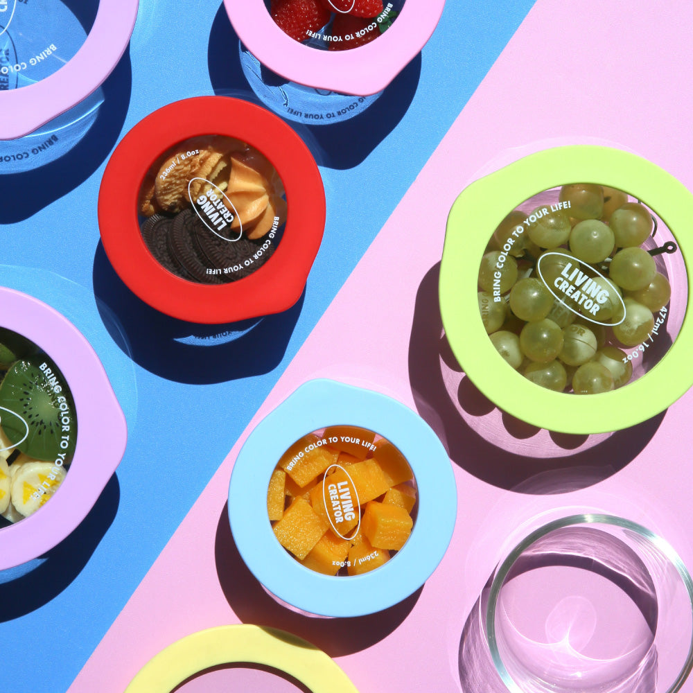 Living Creator Round Lock 圓形密實玻璃盒 2 件套裝 | RLSET