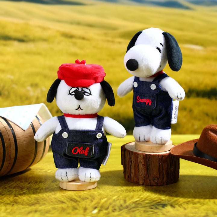 VIPO Peanuts 牛仔毛絨鑰匙扣盲盒 (一箱6個不重複) | SP37597-SET6