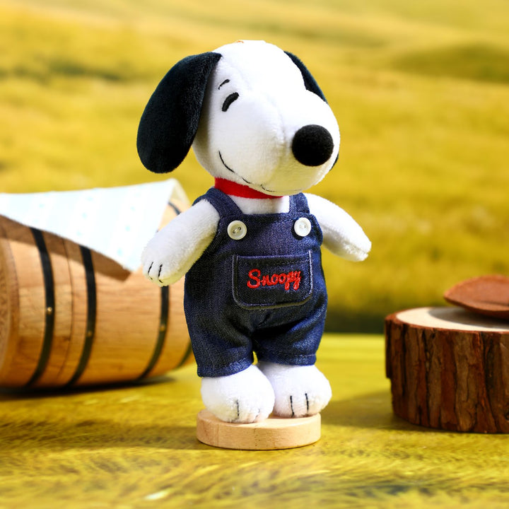 VIPO Peanuts 牛仔毛絨鑰匙扣盲盒 (一箱6個不重複) | SP37597-SET6