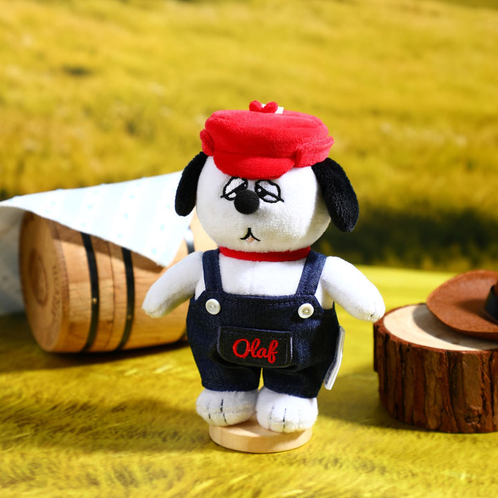 VIPO Peanuts 牛仔毛絨鑰匙扣盲盒 (隨機包裝) | SP37597