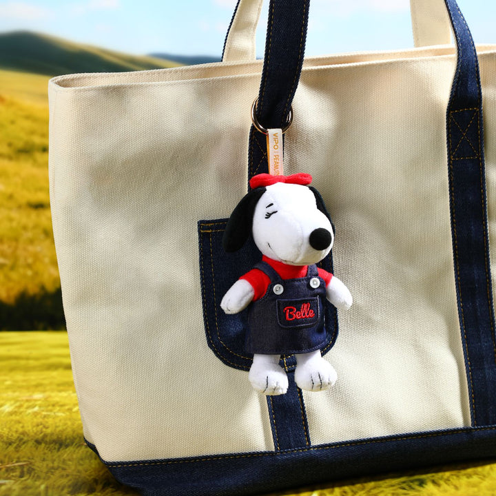 VIPO Peanuts 牛仔毛絨鑰匙扣盲盒 (隨機包裝) | SP37597