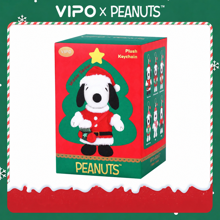 VIPO x Peanuts 聖誕限定鑰匙扣盲盒 | SP37640