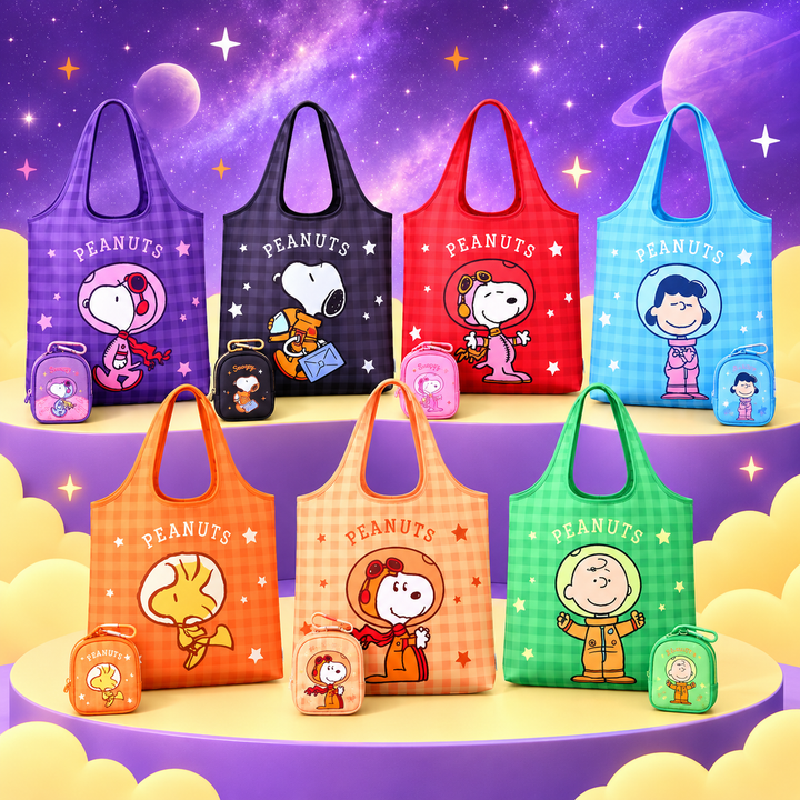 VIPO Peanuts 二合一環保袋盲盒 | SP37642