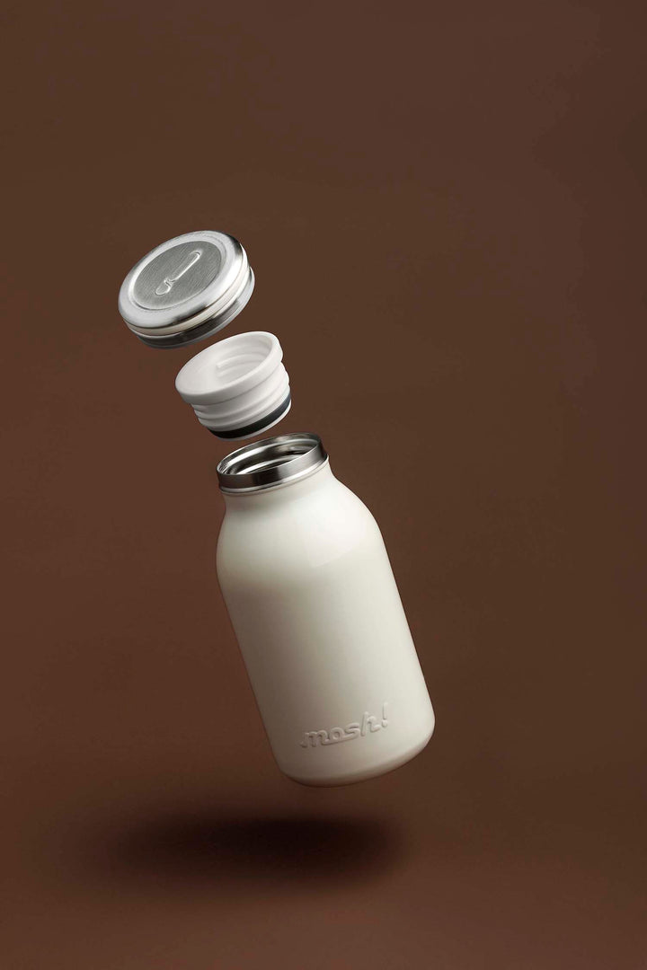 Mosh! Milk Bottle 380ml - Ivory DS-DMNMB380IV