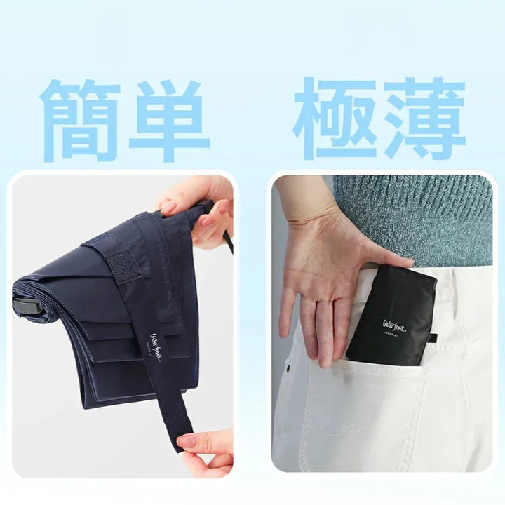 Waterfront Pokeflat® Quick Folding Umbrella | U355-1291