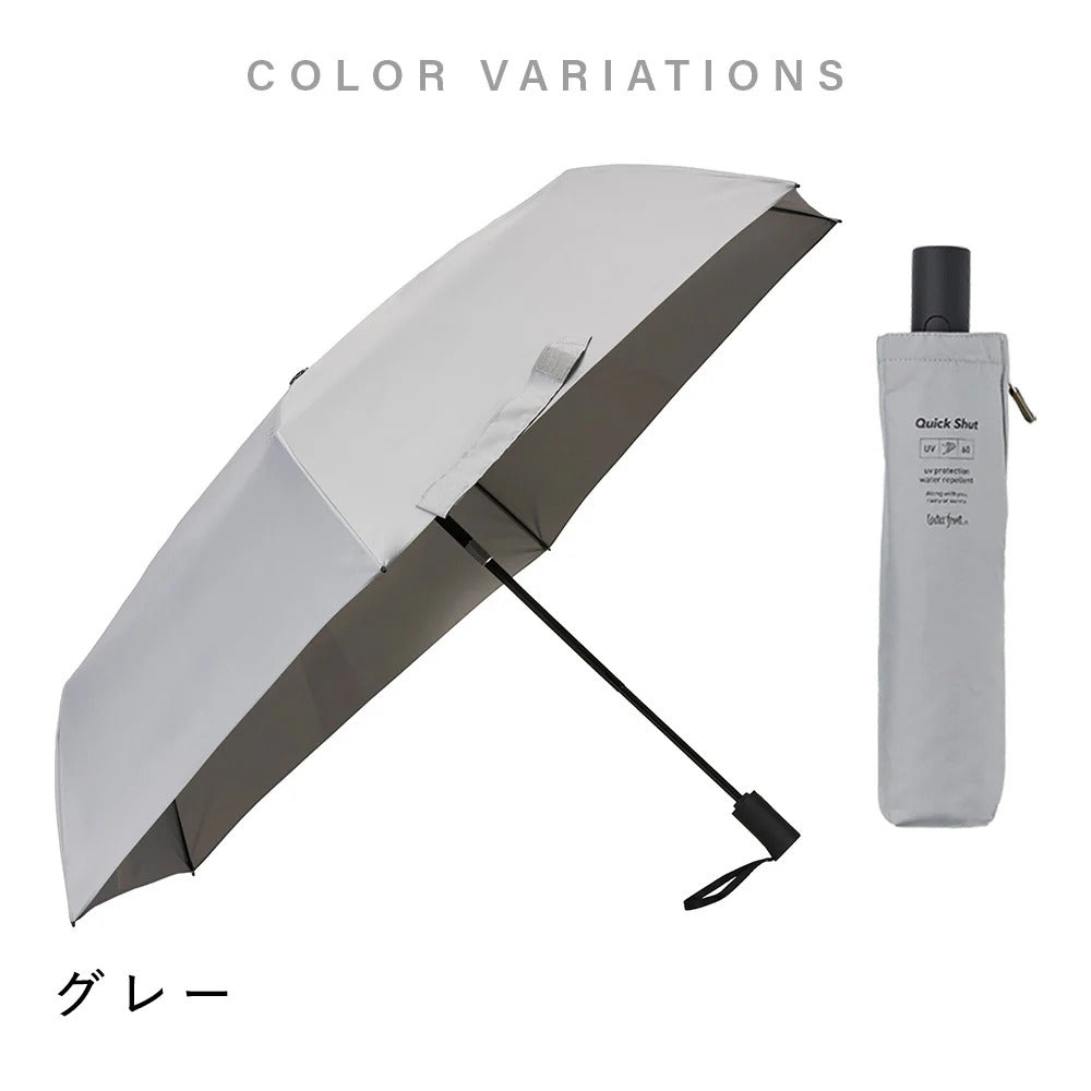 Waterfront Quick Shut Automatic Folding Umbrella 60cm | U360-1302