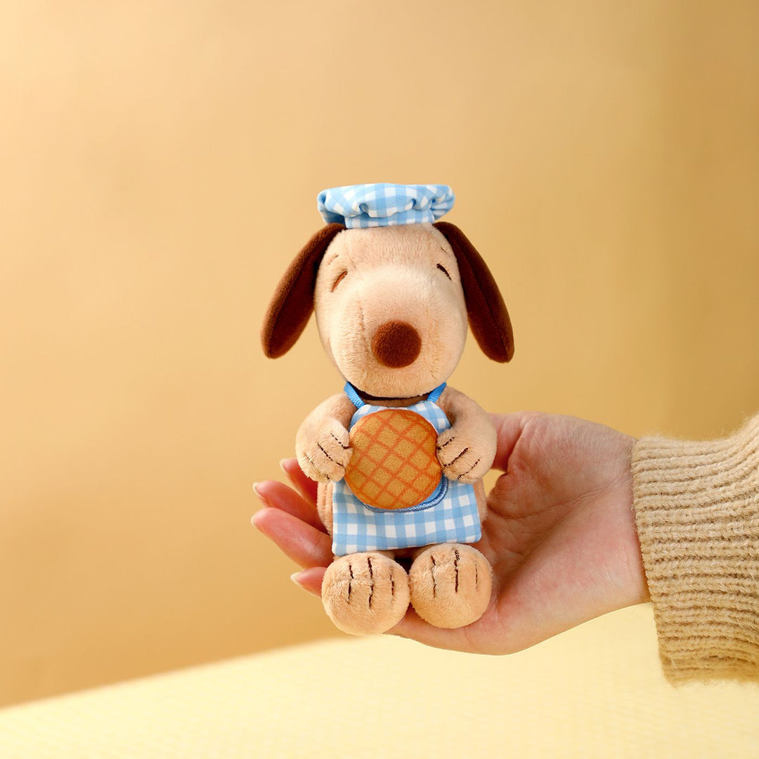 VIPO Peanuts Snoopy 烘焙系列毛毛鎖匙扣盲盒 (1箱6個不重覆) | SP37593-SET6