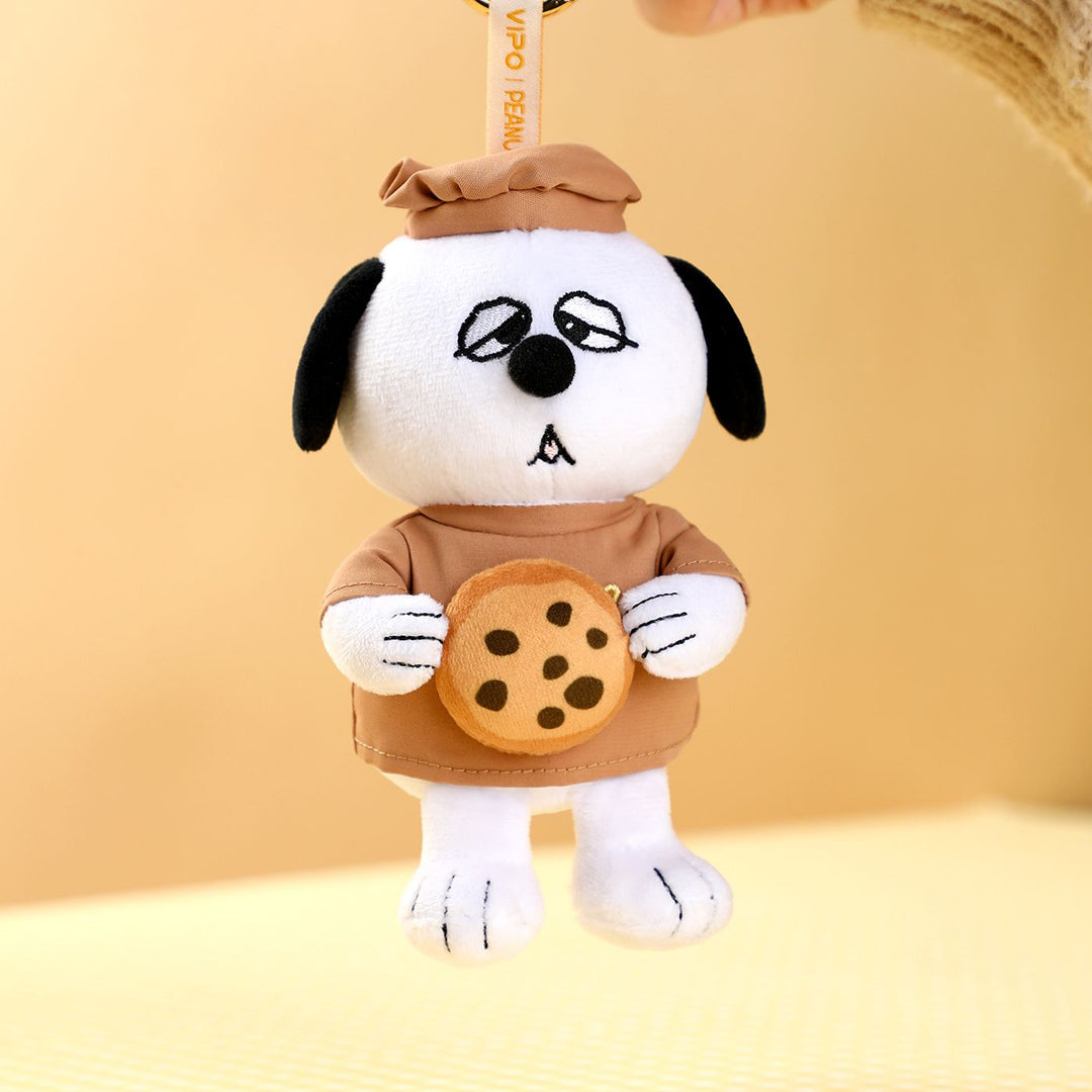 VIPO Peanuts Snoopy 烘焙系列毛毛鎖匙扣盲盒 (1箱6個不重覆) | SP37593-SET6