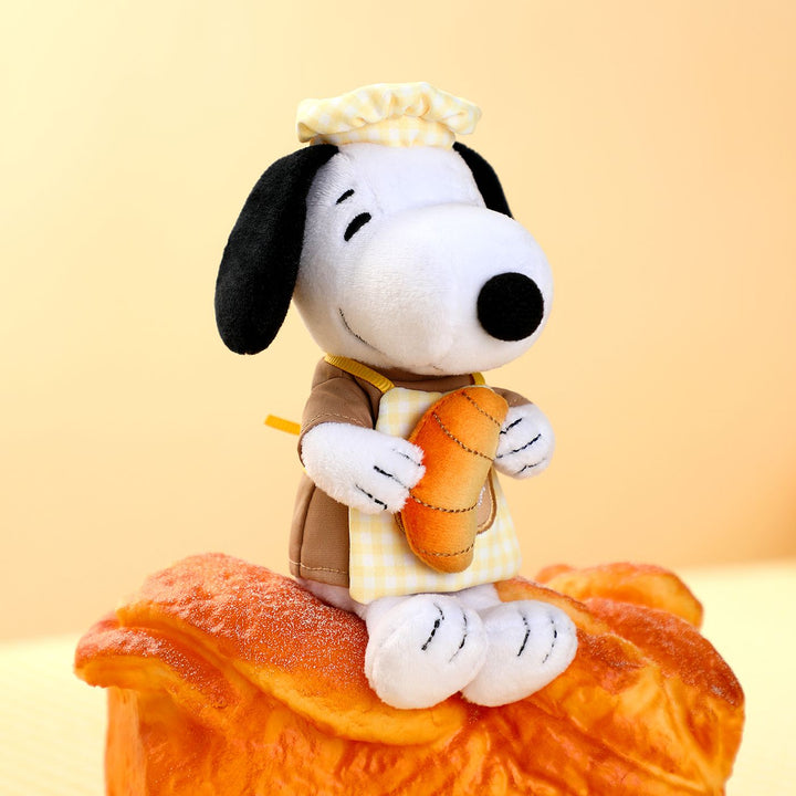 VIPO Peanuts Snoopy 烘焙系列毛毛鎖匙扣盲盒 (1箱6個不重覆) | SP37593-SET6